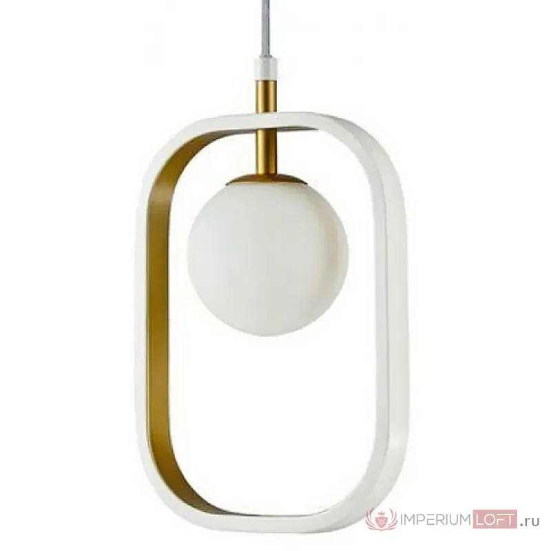 Подвесной светильник Maytoni Avola MOD431-PL-01-WG Цвет арматуры золото Цвет плафонов белый от ImperiumLoft