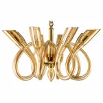 Подвесная люстра Lightstar Stella 892083 Цвет арматуры золото Цвет плафонов янтарный от ImperiumLoft