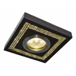 Встраиваемый светильник Arte Lamp Terracotta A5340PL-1BA Цвет арматуры черный от ImperiumLoft