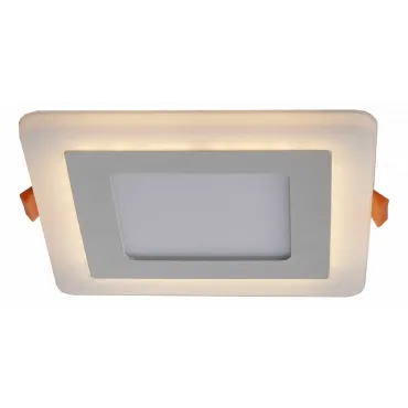 Встраиваемый светильник Arte Lamp Vega A7506PL-2WH Цвет арматуры белый Цвет плафонов белый