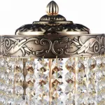 Настольная лампа декоративная Maytoni Palace DIA890-TL-02-G Цвет арматуры золото Цвет плафонов прозрачный от ImperiumLoft