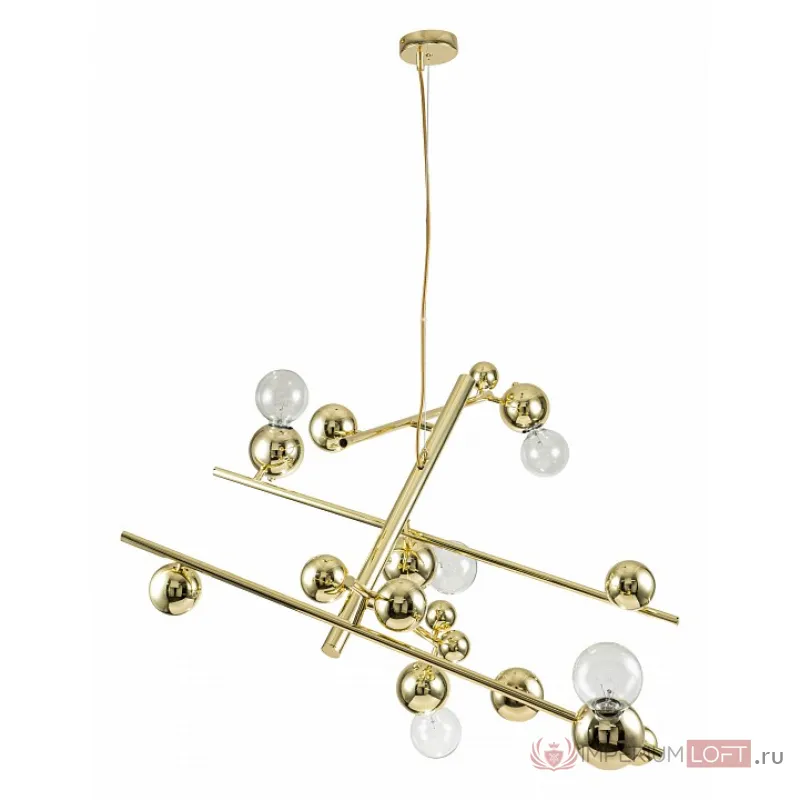 Подвесная люстра Indigo Saldo 11033/5P Gold от ImperiumLoft
