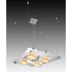 Подвесная люстра Lightstar Palla 803141 Цвет арматуры хром Цвет плафонов прозрачный от ImperiumLoft