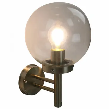 Светильник на штанге Arte Lamp Gazebo A8365AL-1SS Цвет арматуры серебро Цвет плафонов прозрачный от ImperiumLoft