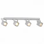 Спот Arte Lamp Lente A1314PL-4WH Цвет арматуры белый Цвет плафонов белый