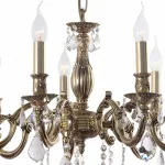Подвесная люстра Dio D’Arte Mannelli Mannelli E 1.1.7.600 GH Цвет плафонов прозрачный Цвет арматуры золото от ImperiumLoft