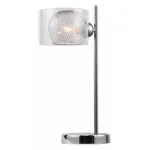Настольная лампа декоративная Rivoli Mod T1 CR Б0037691 Цвет арматуры хром Цвет плафонов хром