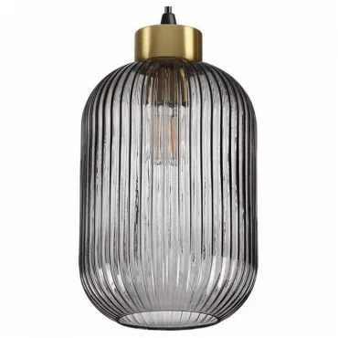 Подвесной светильник Ideal Lux Mint-1 MINT-1 SP1 FUME' Цвет арматуры латунь Цвет плафонов серый