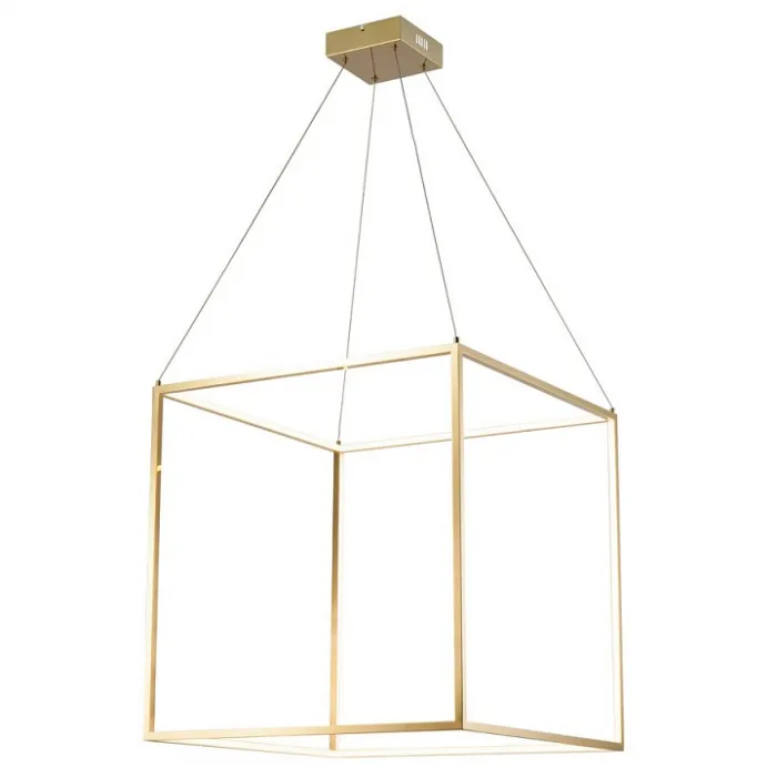 Подвесной светильник Ideal Lux Exo EXO 3350.640 gold Цвет арматуры золото Цвет плафонов золото от ImperiumLoft