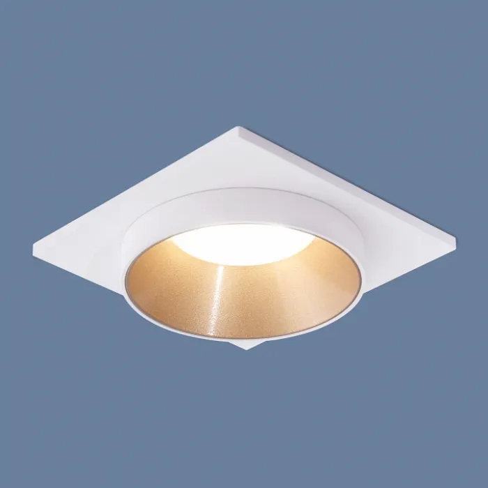 Встраиваемый светильник Elektrostandard 116 MR16 a053346 Цвет арматуры золото от ImperiumLoft