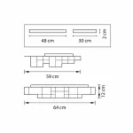 Накладной светильник Lightstar Favo LED 750161 от ImperiumLoft