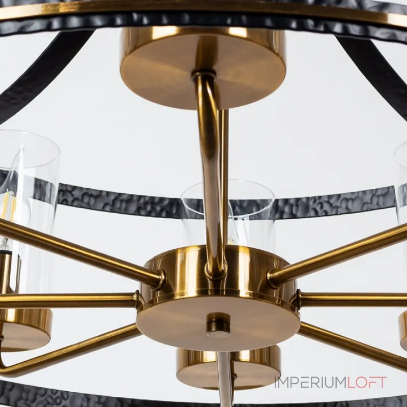 Подвесная люстра Arte Lamp Avior A7011SP-8BK
