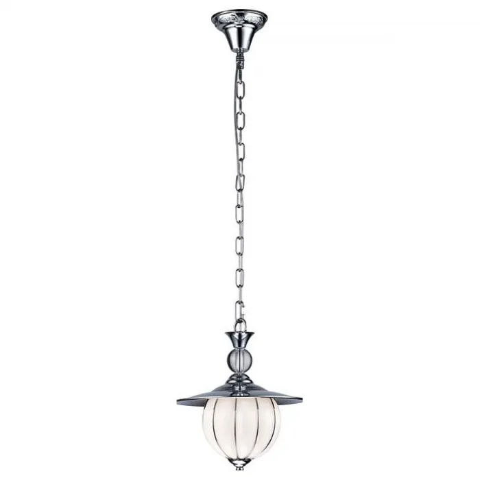 Подвесной светильник Arte Lamp Venice A2114SP-1WH Цвет арматуры хром Цвет плафонов белый от ImperiumLoft