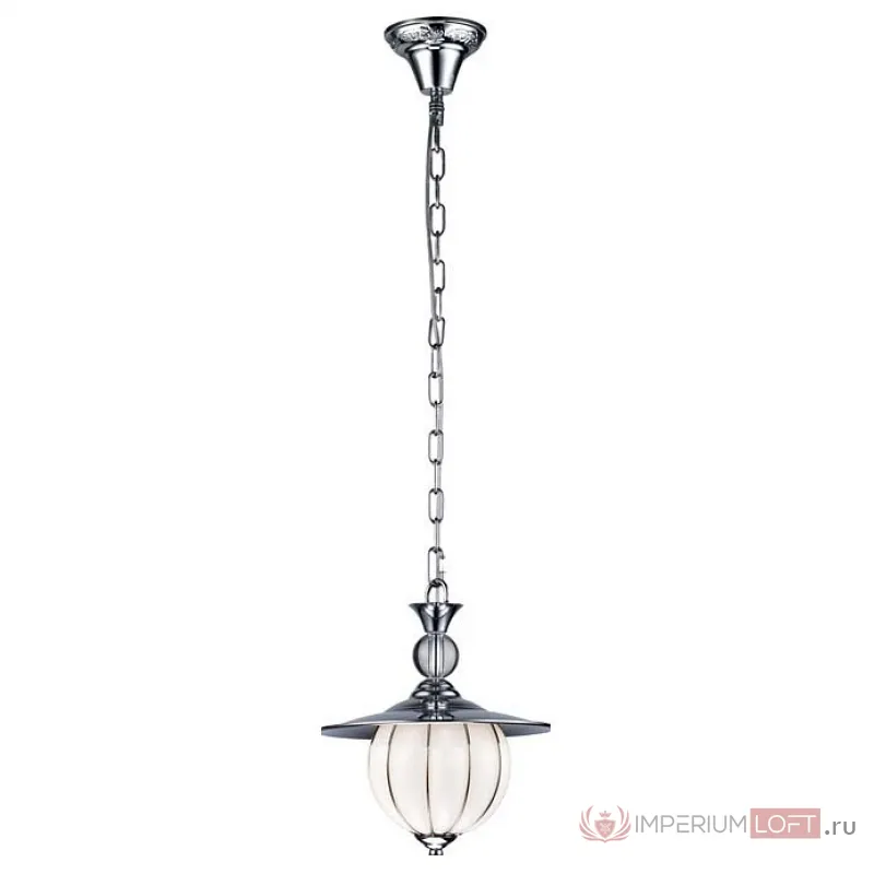 Подвесной светильник Arte Lamp Venice A2114SP-1WH Цвет арматуры хром Цвет плафонов белый от ImperiumLoft