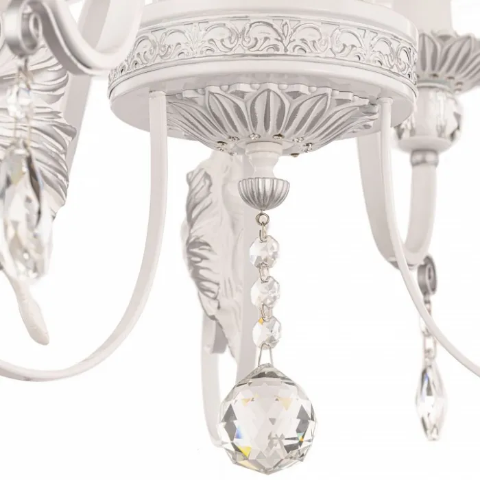 Подвесная люстра Maytoni Elina ARM222-06-N Цвет арматуры золото Цвет плафонов белый от ImperiumLoft