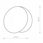 Плафон металлический Nowodvorski Cameleon Wheel BL 8423 цвет плафонов черный от ImperiumLoft