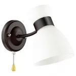 Бра Lumion Wilma 4534/1W Цвет плафонов белый Цвет арматуры черный от ImperiumLoft