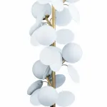 Торшер Loft it Matisse 10008F white Цвет арматуры золото Цвет плафонов белый от ImperiumLoft