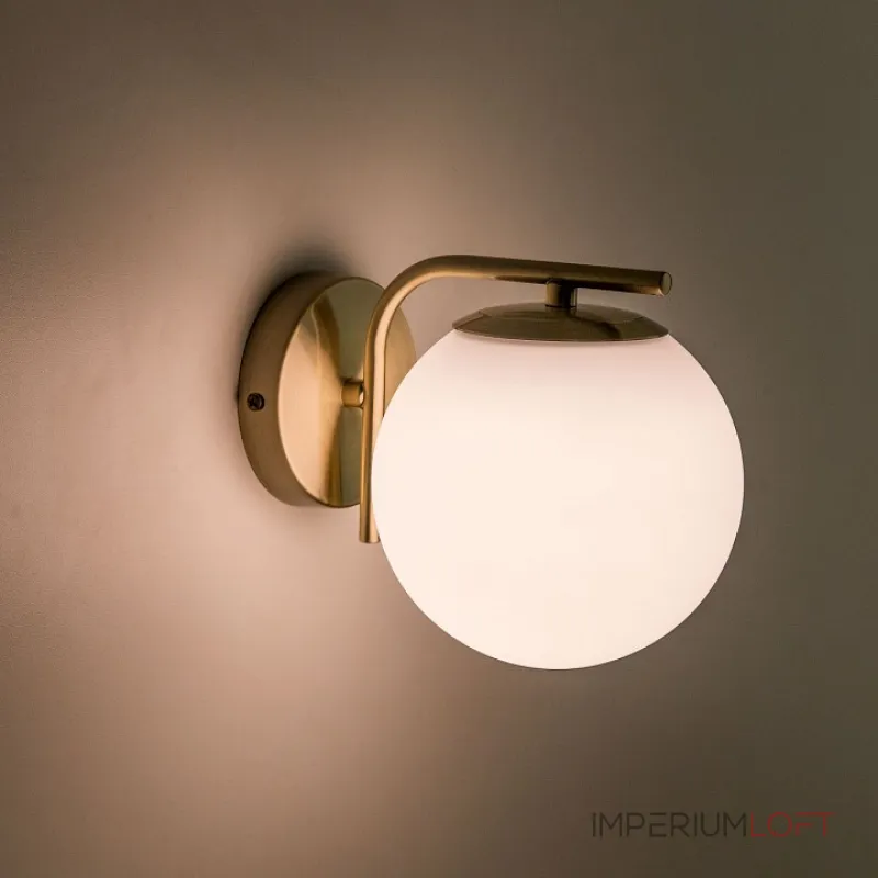 Бра Citilux Бремен CL112313 Бронза , плафон Белый