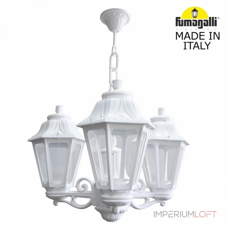 Подвесная люстра Fumagalli Sichem/Anna 3L E22.120.S30.WXF1R Подвесная люстра Fumagalli Sichem/Anna 3L E22.120.S30.WXF1R
