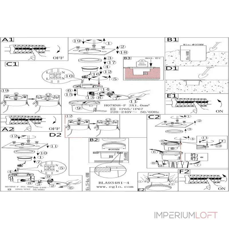 Встраиваемый в дорогу светильник Eglo Lamedo 93481 Цвет арматуры хром от ImperiumLoft Встраиваемый в дорогу светильник Eglo Lamedo 93481 Цвет арматуры хром от ImperiumLoft
