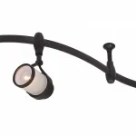 Комплект трековый Arte Lamp Rails A3056 A3056PL-6BK Цвет арматуры черный Цвет плафонов черно-белый