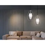 Подвесной светильник Ambrella Traditional 1 TR3626 Цвет арматуры хром Цвет плафонов прозрачный