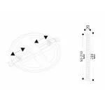 Встраиваемый светильник Arte Lamp Mesura A7976PL-1WH Цвет плафонов белый Цвет арматуры белый