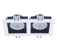 Встраиваемый светильник Arte Lamp Grado A2910PL-2WH Цвет арматуры Черно-белый