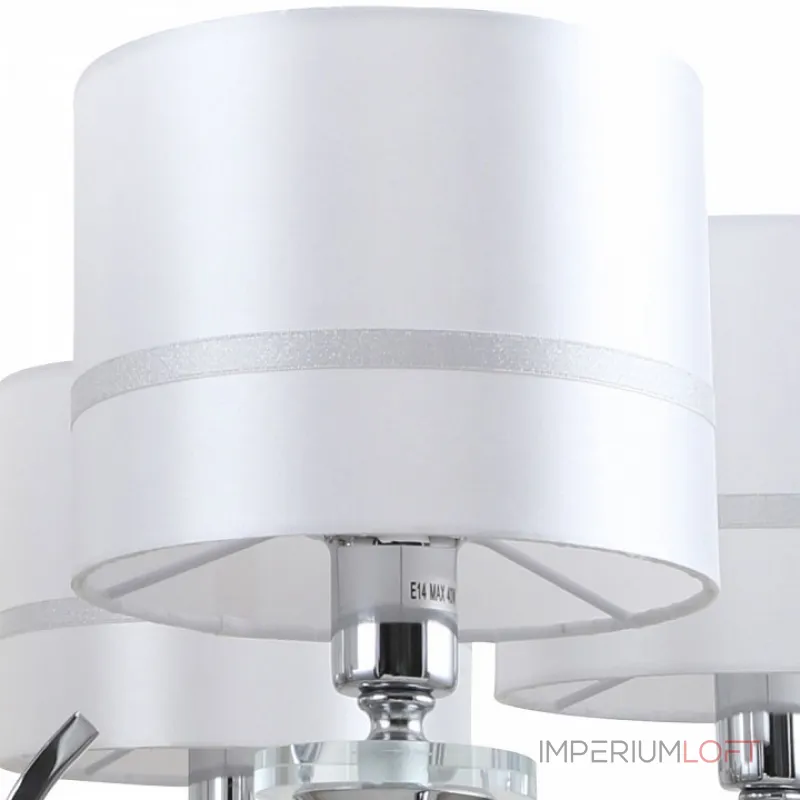 Подвесная люстра Stilfort Flippe 1041/09/06P Цвет арматуры хром Цвет плафонов белый Подвесная люстра Stilfort Flippe 1041/09/06P Цвет арматуры хром Цвет плафонов белый