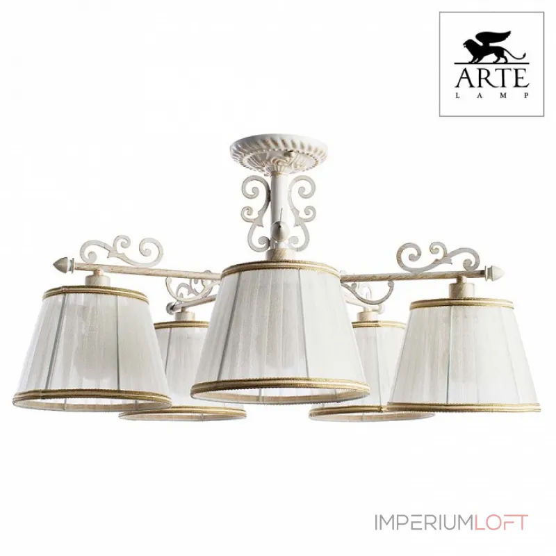 Потолочная люстра Arte Lamp Jess A9513PL-5WG 
