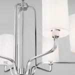 Подвесная люстра Eurosvet Purezza 60128/6 хром от ImperiumLoft