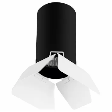 Накладной светильник Lightstar Rullo 3 R437436 Цвет плафонов черно-белый