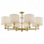 Подвесная люстра Maytoni Alloro MOD088PL-08BS Цвет арматуры латунь Цвет плафонов белый от ImperiumLoft