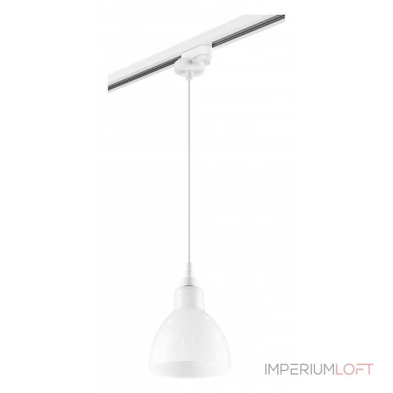 Переходник для трека Lightstar Barra 592006 Цвет арматуры белый Цвет плафонов прозрачный