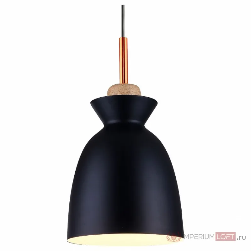 Подвесной светильник TopLight Marylou TL1202H-01BK Цвет арматуры черный Цвет плафонов черный от ImperiumLoft