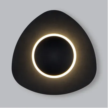 Накладной светильник Eurosvet Scuro 40151/1 LED черный Цвет арматуры черный Цвет плафонов черный от ImperiumLoft