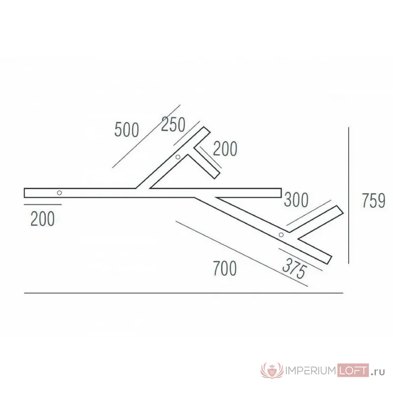 Накладной светильник Donolux DL18516C071 DL18516C071W115 от ImperiumLoft