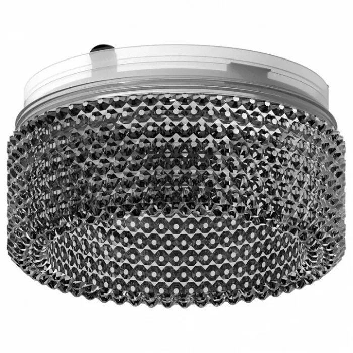 Рамка на 1 светильник Ambrella N615 N6151 BK тонированный D60*H25mm Out20mm MR16 (для корпуса светильника) Цвет арматуры серый от ImperiumLoft