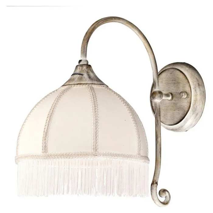Бра Arte Lamp Victoriana 1 A2116AP-1WG Цвет арматуры золото Цвет плафонов белый от ImperiumLoft