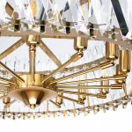 Подвесная люстра Divinare Bivara 7567/18 SP-16 Цвет арматуры Коричневый Цвет плафонов Неокрашенный от ImperiumLoft