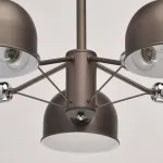 Люстра на штанге MW-Light Даунтаун 1 691011205 Цвет арматуры коричневый Цвет плафонов коричневый от ImperiumLoft