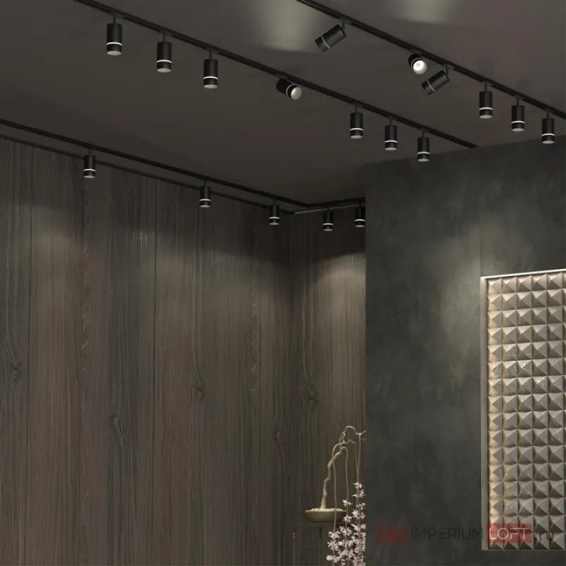 Светильник на штанге Novotech Elina 370777 Цвет плафонов черный от ImperiumLoft