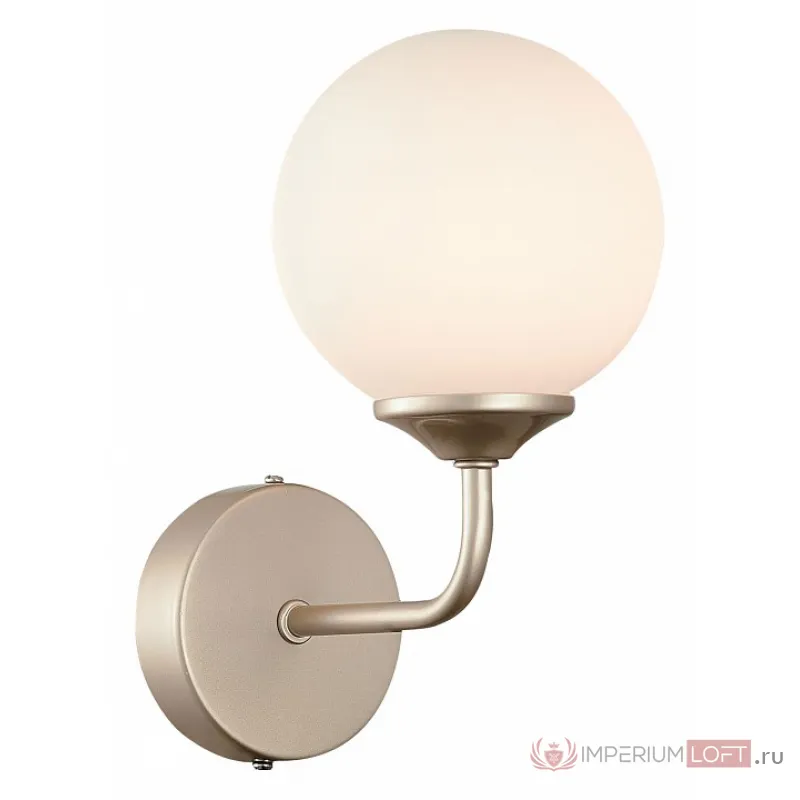 Бра ST-Luce Redjino SLE106201-01 Цвет арматуры золото Цвет плафонов белый от ImperiumLoft