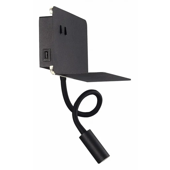 Бра ST-Luce Pinaggio SL1576.401.02 Цвет арматуры черный Цвет плафонов черный от ImperiumLoft