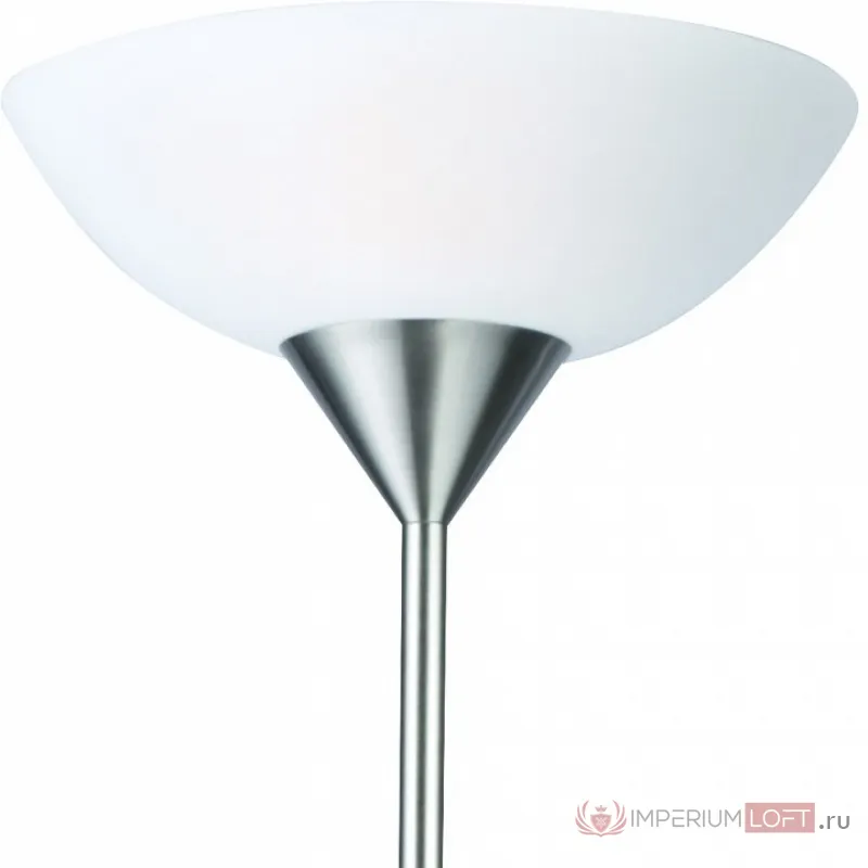 Торшер с подсветкой Arte Lamp Duetto A9569PN-2SI Цвет арматуры серебро Цвет плафонов белый от ImperiumLoft