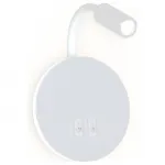 Бра с подсветкой Ambrella Wall 10 FW295 SWH белый песок LED 6400К+4200K 6W+3W D150*163 Цвет арматуры белый Цвет плафонов белый