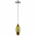 Подвесной светильник Lightstar Pentola 803028 Цвет арматуры хром Цвет плафонов зеленый от ImperiumLoft