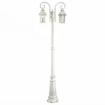 Фонарный столб Arte Lamp Prague A1467PA-2WG Цвет арматуры золото Цвет плафонов прозрачный
