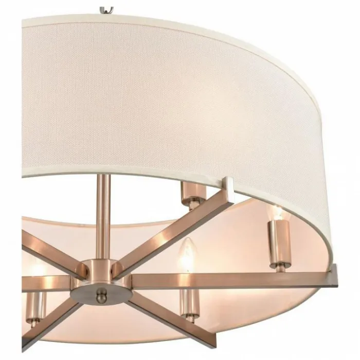 Подвесной светильник Vele Luce Camellia VL4203P16 Цвет арматуры хром Цвет плафонов белый от ImperiumLoft